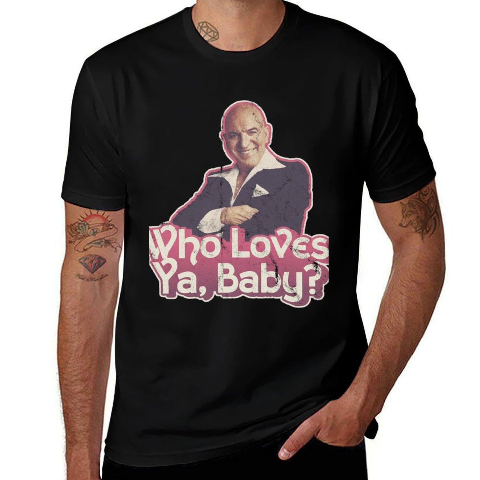 Kojak T-Shirt men t shirt cotton 100% essential t shirt T-Shirt L
Kojak T-Shirt men t shirt cotton 100% essential t shirt T-Shirt L
