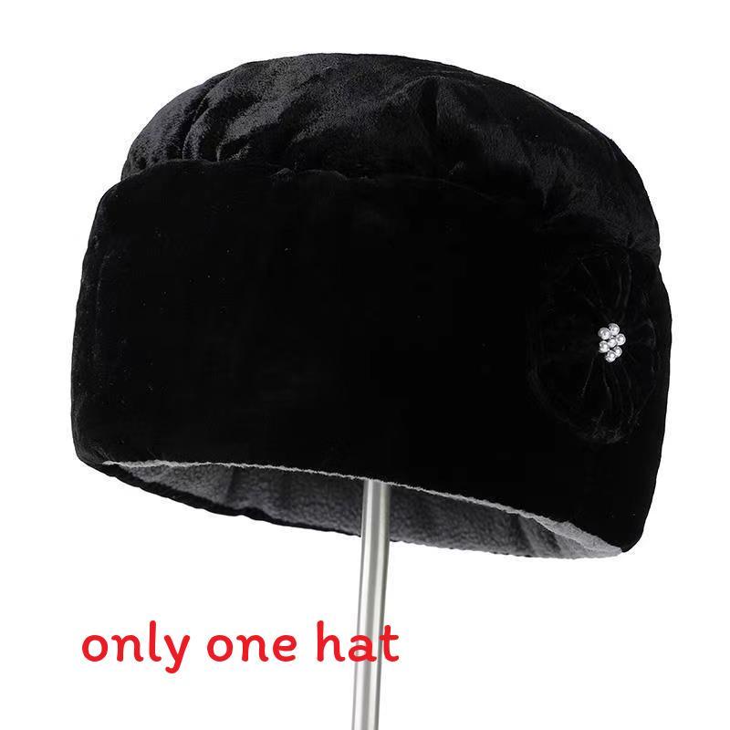 Winter Elderly Women Cotton Knit Hat With Ear Protection For Autumn And Winter Warmth чёрный
Winter Elderly Women Cotton Knit Hat With Ear Protection For Autumn And Winter Warmth чёрный