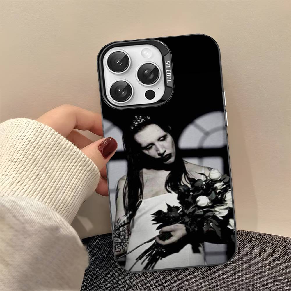 Rock Band Marilyn Manson Phone Cover For IPhone 16 15 14 13 12 11 17 Pro Max Plus Color Silver Shell iPhone 13pro max
Rock Band Marilyn Manson Phone Cover For IPhone 16 15 14 13 12 11 17 Pro Max Plus Color Silver Shell iPhone 13pro max