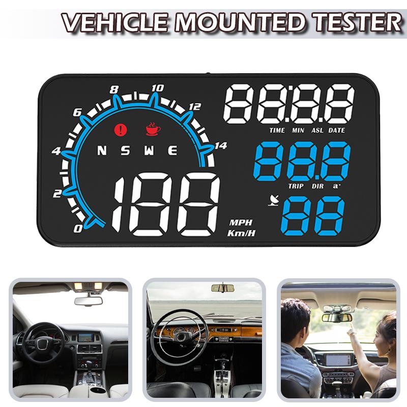 Mayitr Цифровой GPS-спидометр Универсальный автомобильный HUD Проекционный дисплей MPH Сигнализация превышения скорости
Mayitr Цифровой GPS-спидометр Универсальный автомобильный HUD Проекционный дисплей MPH Сигнализация превышения скорости