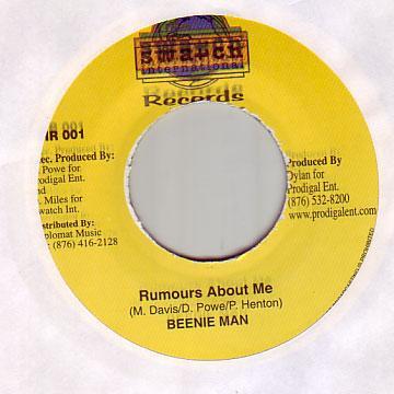 7-дюймовая пластинка BEENIE MAN - Rumours About Me SIR001 Swatch Internat Ямайка Регги, Ска и Даб Б/У
7-дюймовая пластинка BEENIE MAN - Rumours About Me SIR001 Swatch Internat Ямайка Регги, Ска и Даб Б/У