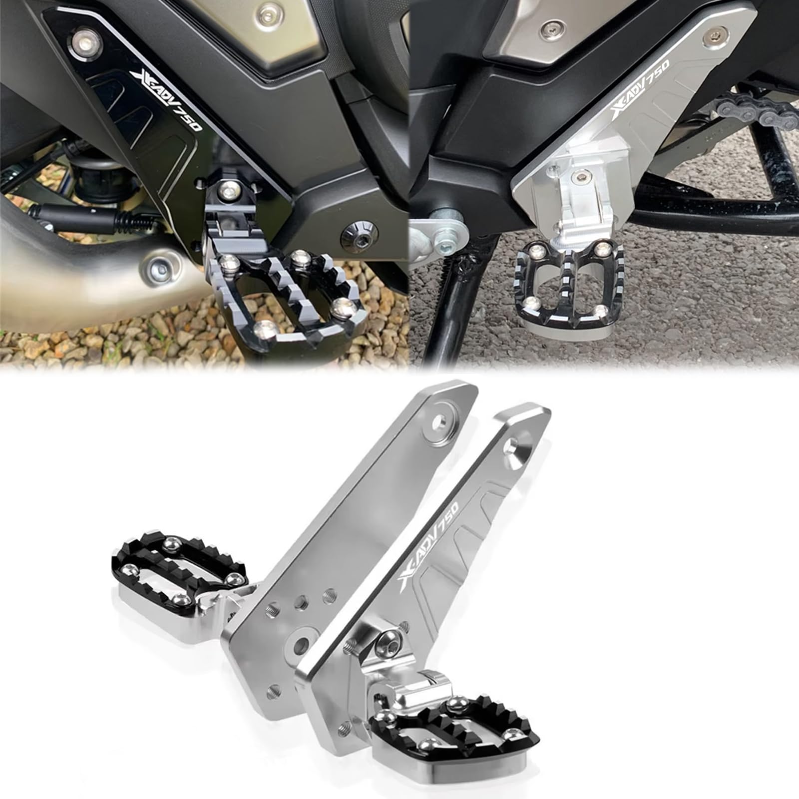 ДЛЯ X-ADV750 XADV750 xadv750 2025 Аксессуары Мотоцикл CNC Алюминий Передняя подножка Складная задняя подножка серебряный
ДЛЯ X-ADV750 XADV750 xadv750 2025 Аксессуары Мотоцикл CNC Алюминий Передняя подножка Складная задняя подножка серебряный