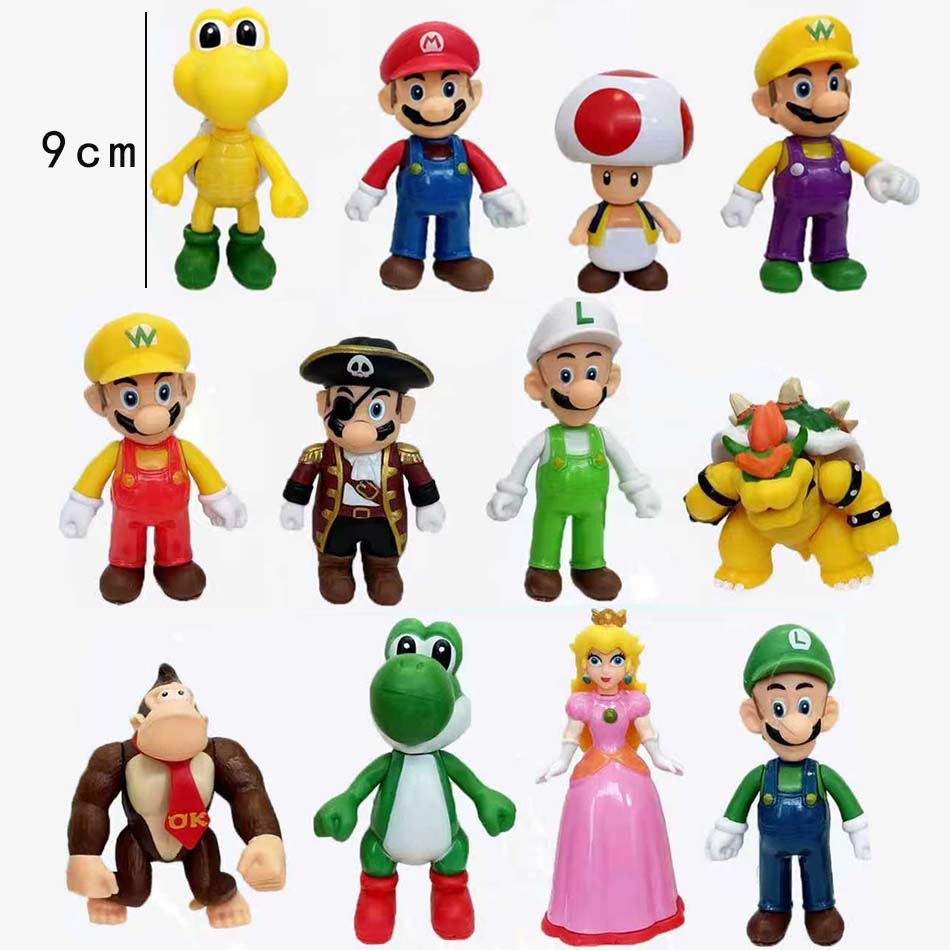 Model 2026 New 12pcs Mario SuperMario Dinosaur Doll Handmade Models Cake Decorations
Model 2026 New 12pcs Mario SuperMario Dinosaur Doll Handmade Models Cake Decorations