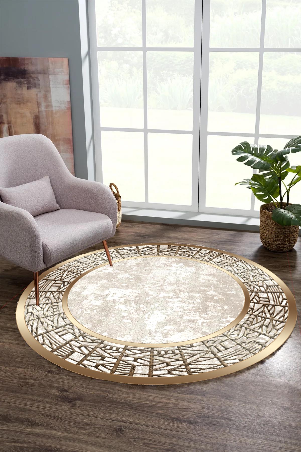 YTRHOME Home Modern Y-T1283 Нескользящее точечное основание с цифровой печатью, круглый ковер для гостиной, кухни, прихожей и напольный коврик 60 x 60 серый/чёрный
YTRHOME Home Modern Y-T1283 Нескользящее точечное основание с цифровой печатью, круглый ковер для гостиной, кухни, прихожей и напольный коврик 60 x 60 серый/чёрный