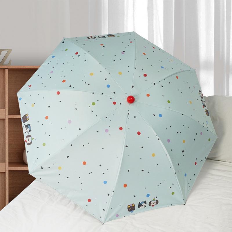 Жіноча автоматична парасолька від сонця «Плямистий цуценя» з дизайном червоного носика - Мила, подвійного використання та складана для захисту від сонця
Жіноча автоматична парасолька від сонця «Плямистий цуценя» з дизайном червоного носика - Мила, подвійного використання та складана для захисту від сонця