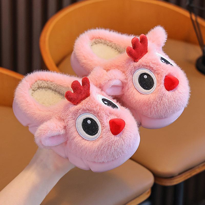 Children s cotton slippers, warm and thick for winter, new home furry shoes for babies, cute cotton shoes for boys and girls 28-29Inner Length17.5cm рожевий
Children s cotton slippers, warm and thick for winter, new home furry shoes for babies, cute cotton shoes for boys and girls 28-29Inner Length17.5cm рожевий