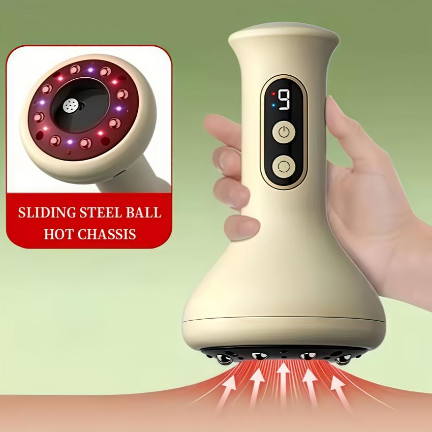 1 упаковка USB-перезаряжаемый массажер с горячим компрессом, ручной регулируемый скребковый и баночный массажер для живота, подходит для рук и ног белый
1 упаковка USB-перезаряжаемый массажер с горячим компрессом, ручной регулируемый скребковый и баночный массажер для живота, подходит для рук и ног белый