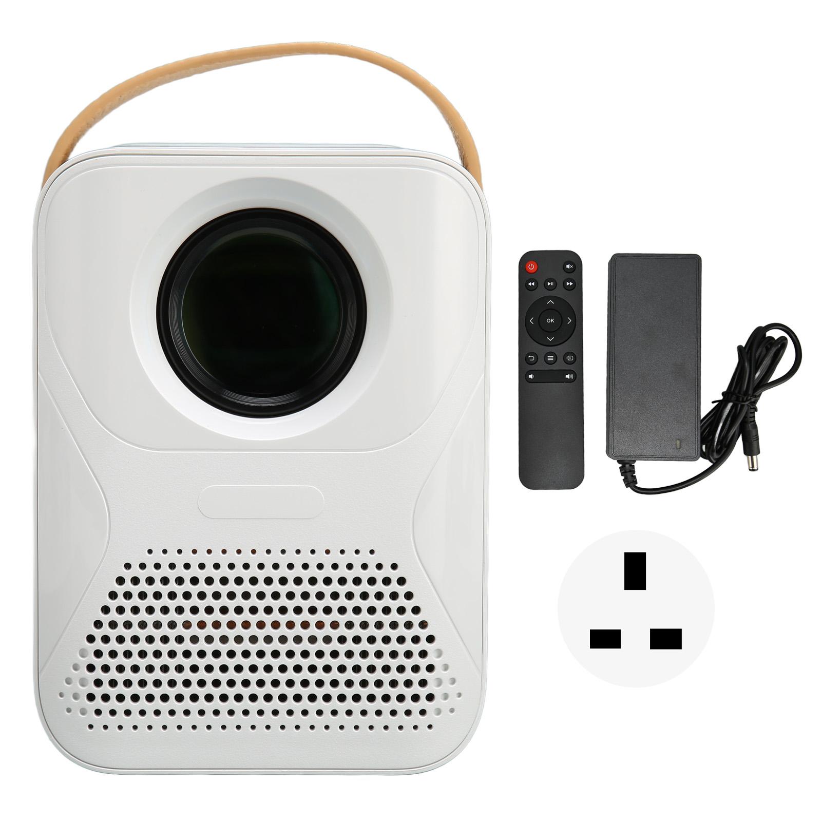 Мини-проектор Белый 1080P 4K 5G WiFi Оптический двигатель HiFi Громкоговоритель Портативный проектор для ТВ UK Plug
Мини-проектор Белый 1080P 4K 5G WiFi Оптический двигатель HiFi Громкоговоритель Портативный проектор для ТВ UK Plug