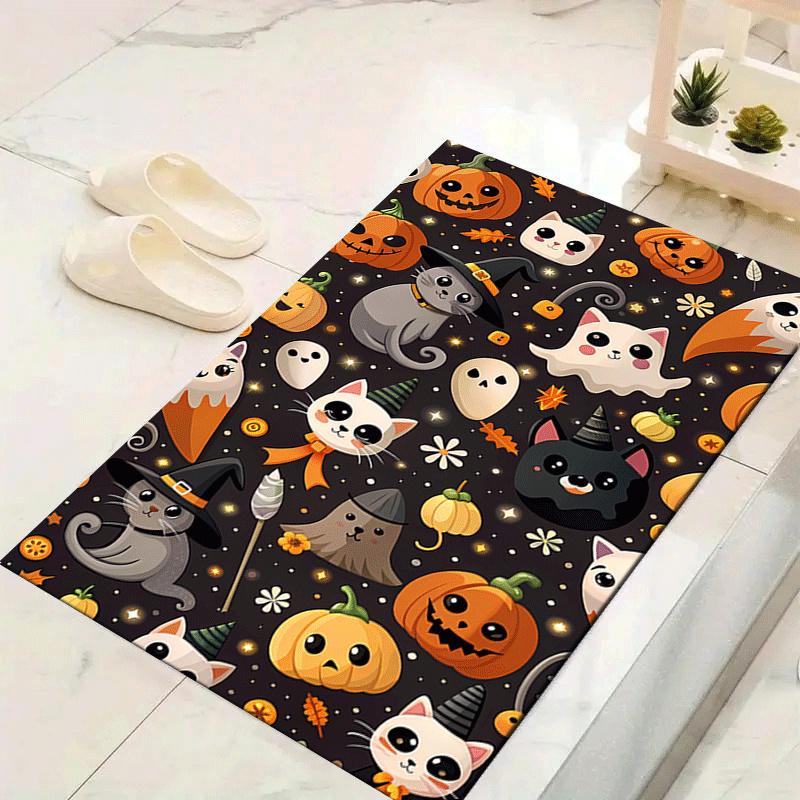 1pc Pumpkin Kitten Design Indoor Area Rug - Soft, Anti-Slip, and Durable Gaming Room Decor for Bedroom 60cm by 90cm
1pc Pumpkin Kitten Design Indoor Area Rug - Soft, Anti-Slip, and Durable Gaming Room Decor for Bedroom 60cm by 90cm