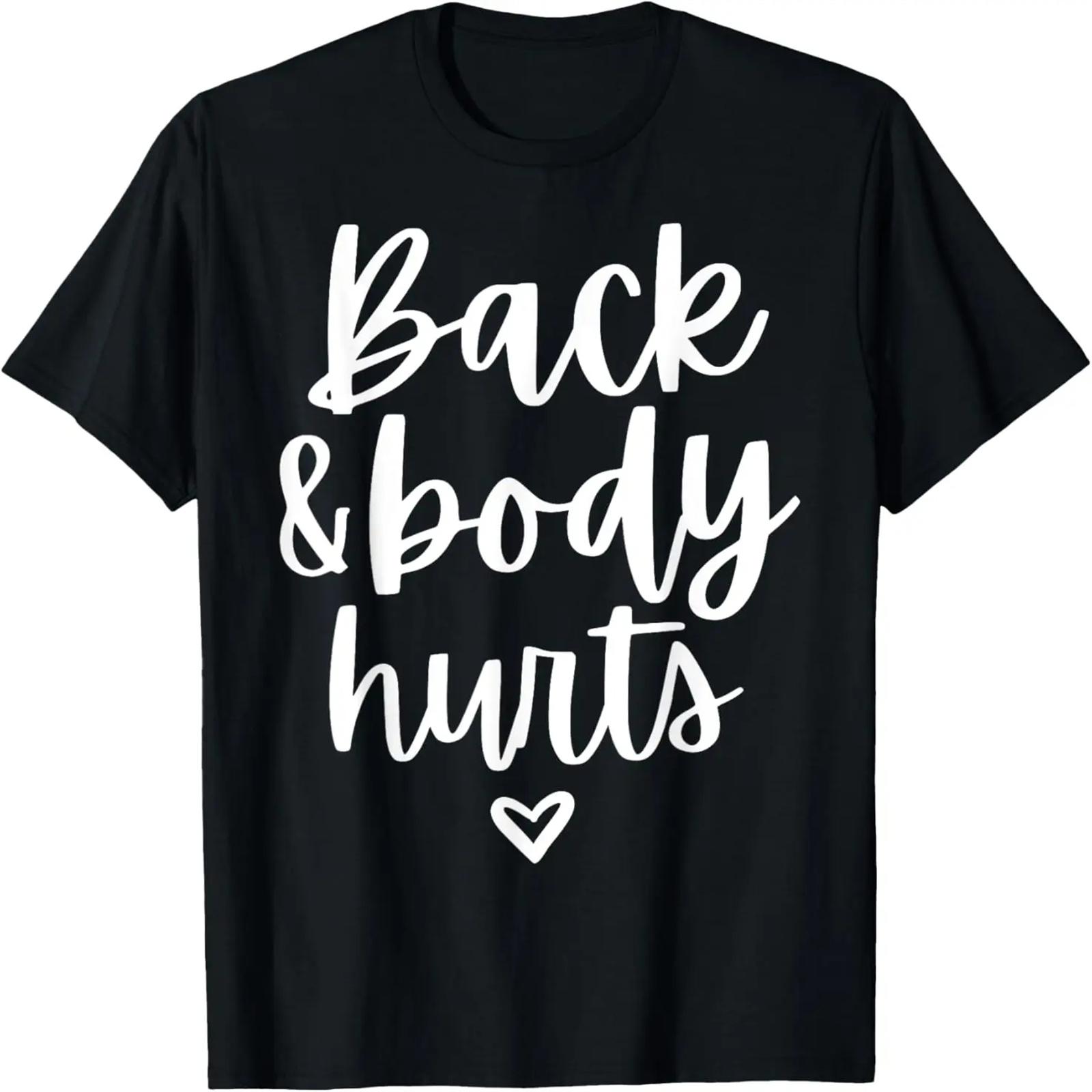 Back And Body Hurts Mom Gifts Funny Graphic Tees For Women T-Shirt XXXXXL різнокольоровий
Back And Body Hurts Mom Gifts Funny Graphic Tees For Women T-Shirt XXXXXL різнокольоровий