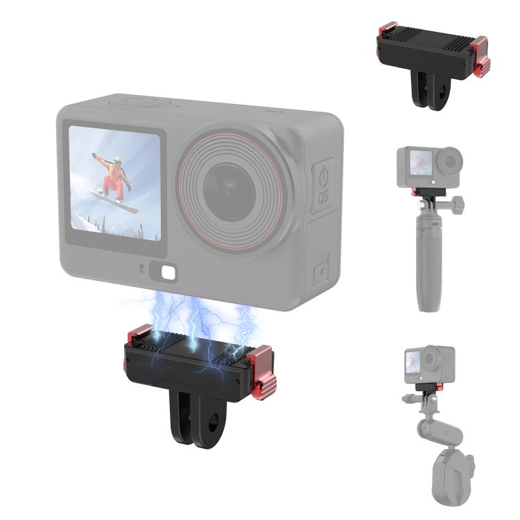 Для DJI Osmo Action 6 / Nano PULUZ Пластиковое Магнитное Быстросъемное Основание-Крепление на Две Лапки (черный) чёрный
Для DJI Osmo Action 6 / Nano PULUZ Пластиковое Магнитное Быстросъемное Основание-Крепление на Две Лапки (черный) чёрный