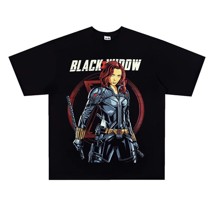 Black Widow Marvel TShirt Oversized Heavyweight Cotton Retro Punk Harajuku Fashion Crew Neck Short Sleeve Top for Men and Women 2XL
Black Widow Marvel TShirt Oversized Heavyweight Cotton Retro Punk Harajuku Fashion Crew Neck Short Sleeve Top for Men and Women 2XL