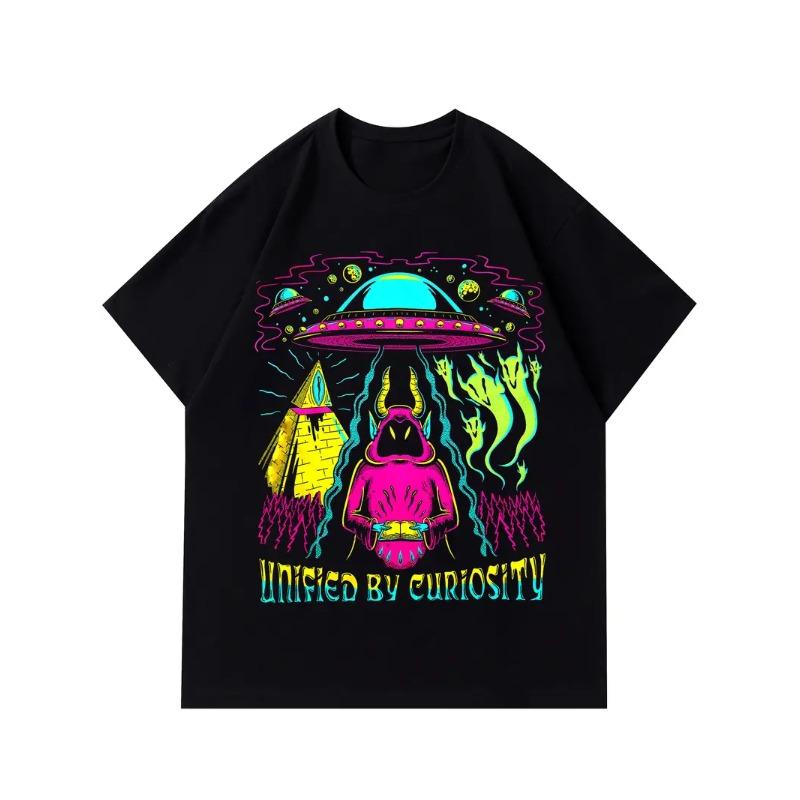 Tees for Men, UFO Landing Print T Shirt, Casual Short Sleeve Tshirt for Summer Spring Fall, Tops As Gifts 4XL чорний
Tees for Men, UFO Landing Print T Shirt, Casual Short Sleeve Tshirt for Summer Spring Fall, Tops As Gifts 4XL чорний