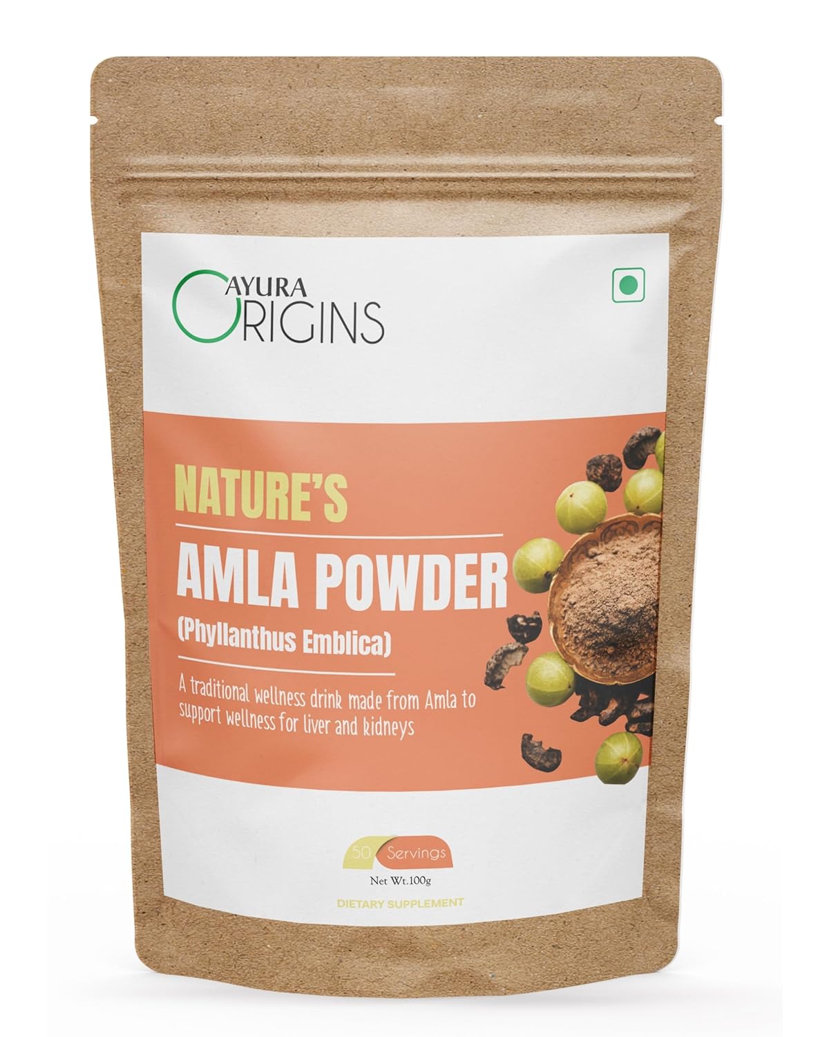 Ayura Origins Nature s Amla Powder Phyllanthus Emblica, For Daily Use | 100gm 0.2lbs
Ayura Origins Nature s Amla Powder Phyllanthus Emblica, For Daily Use | 100gm 0.2lbs