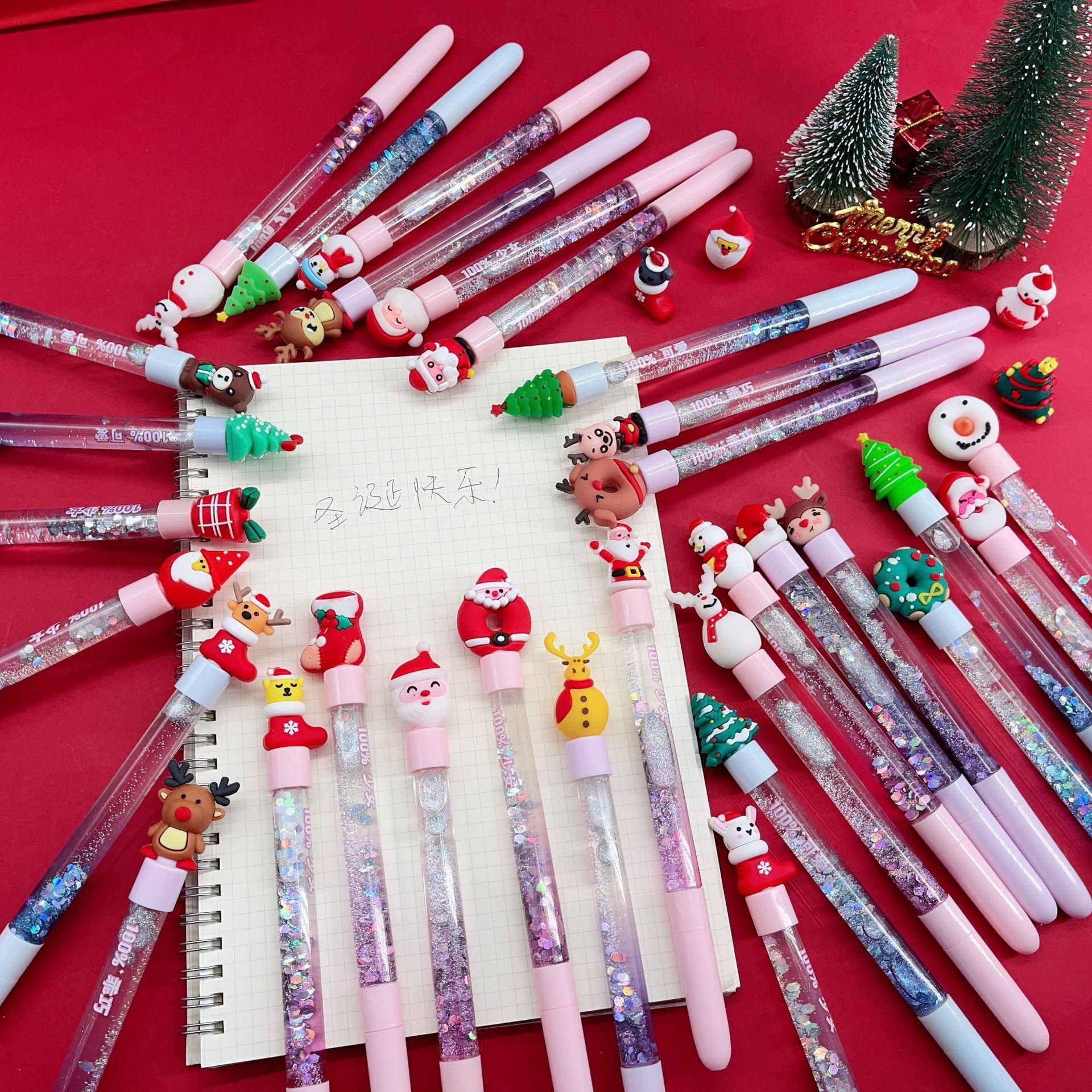 1pc School Supplies Xmas Tree Stationery Christmas Gel Pen Quicksand Sequins Gel Pen Christmas Quicksand Pen Hand Account Pen Comfortable Grip Station Random style 1PC
1pc School Supplies Xmas Tree Stationery Christmas Gel Pen Quicksand Sequins Gel Pen Christmas Quicksand Pen Hand Account Pen Comfortable Grip Station Random style 1PC