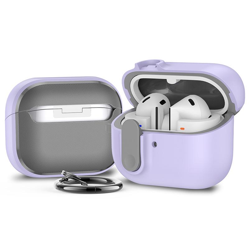 Защитная крышка для Samsung Galaxy Buds 3 Pro, чехол-переключатель с магнитной цепочкой для ключей, защита всего корпуса, противоударные зарядные кейсы For Buds 3 фиолетовый
Защитная крышка для Samsung Galaxy Buds 3 Pro, чехол-переключатель с магнитной цепочкой для ключей, защита всего корпуса, противоударные зарядные кейсы For Buds 3 фиолетовый