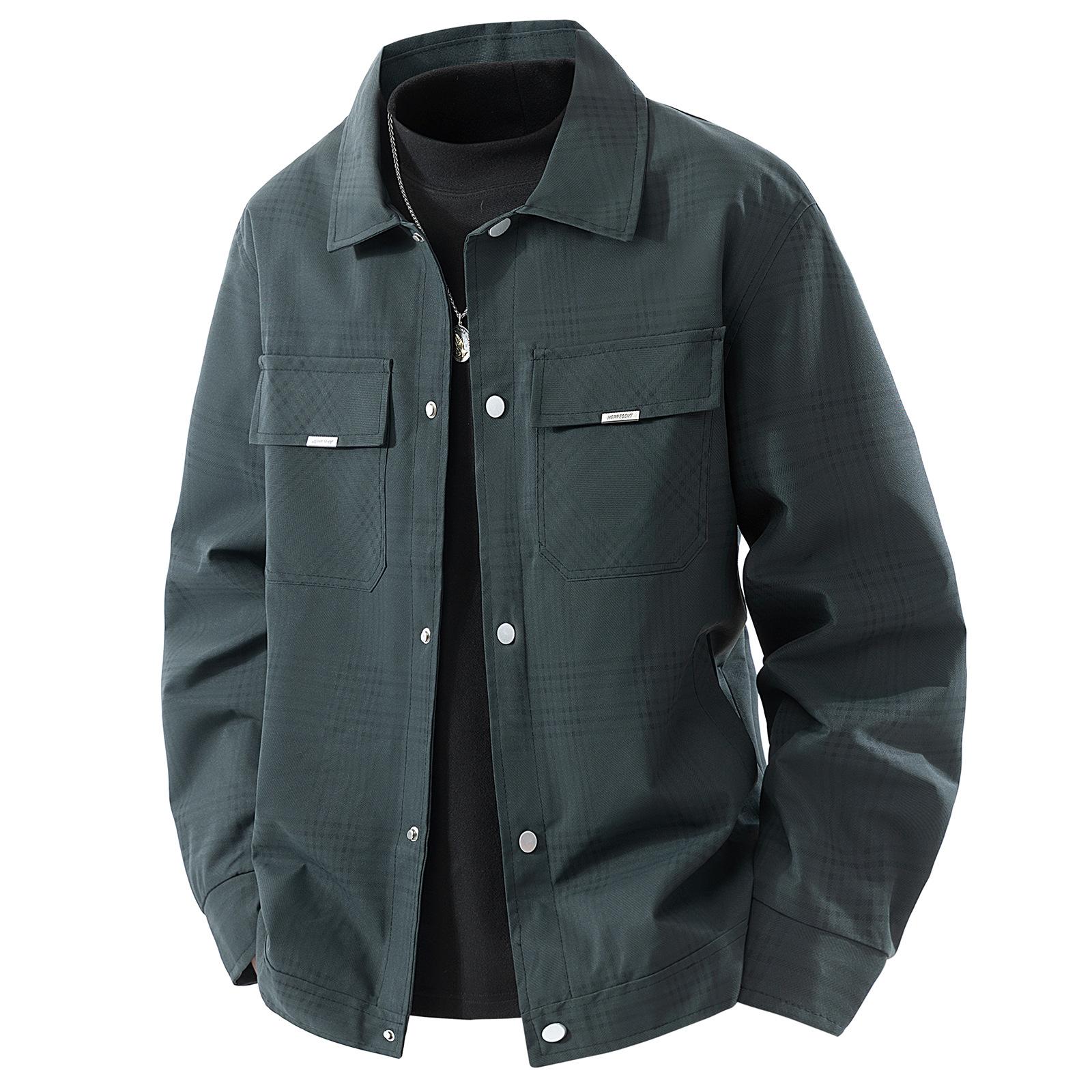 New Autumn Men s Middle-aged and Young Jackets for Business Trends Slim Short Sets Simple Versatile Jackets M
New Autumn Men s Middle-aged and Young Jackets for Business Trends Slim Short Sets Simple Versatile Jackets M