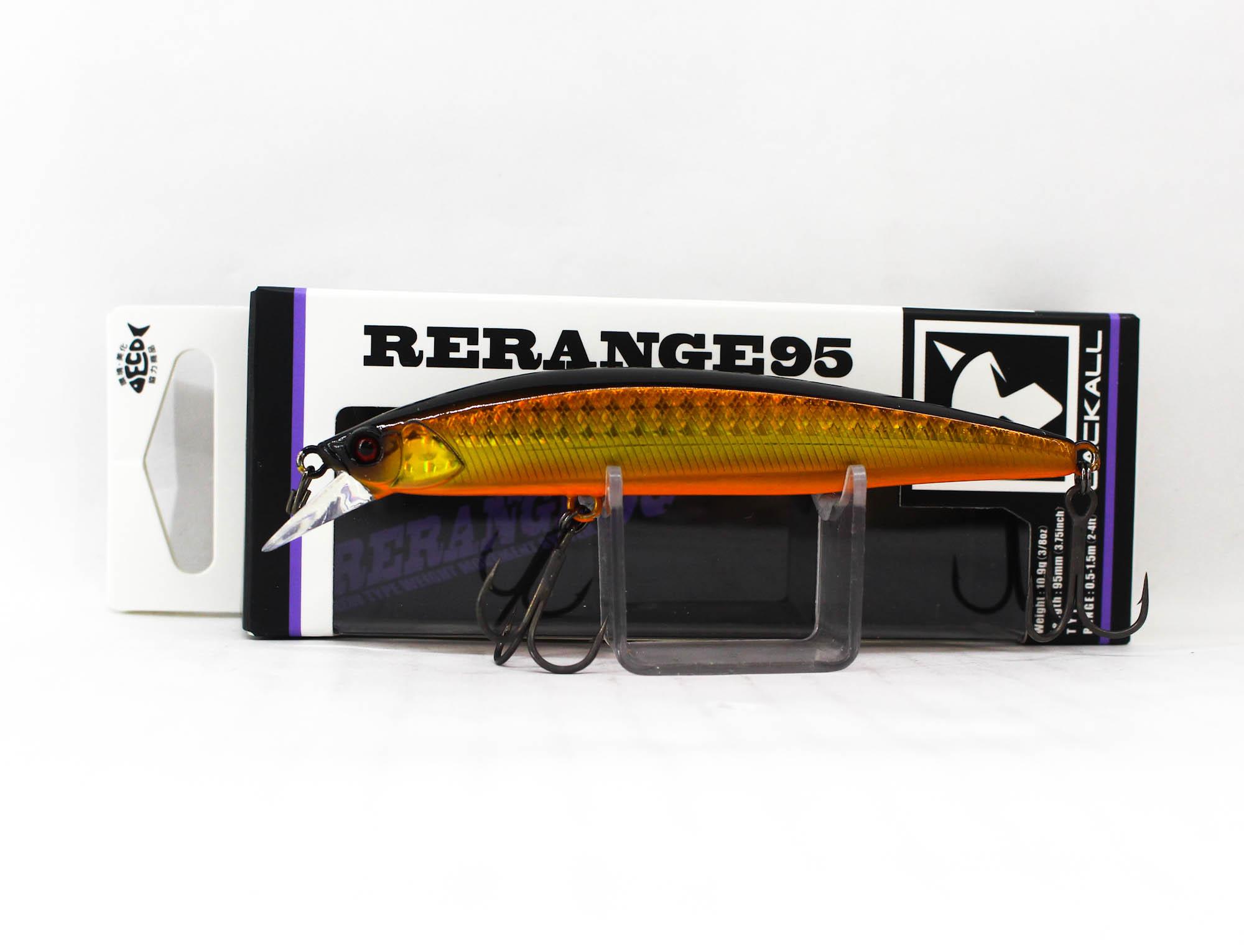 Jackall Rerange 95SP Suspend Lure Double Clutch Gold & Black (8964)
Jackall Rerange 95SP Suspend Lure Double Clutch Gold & Black (8964)