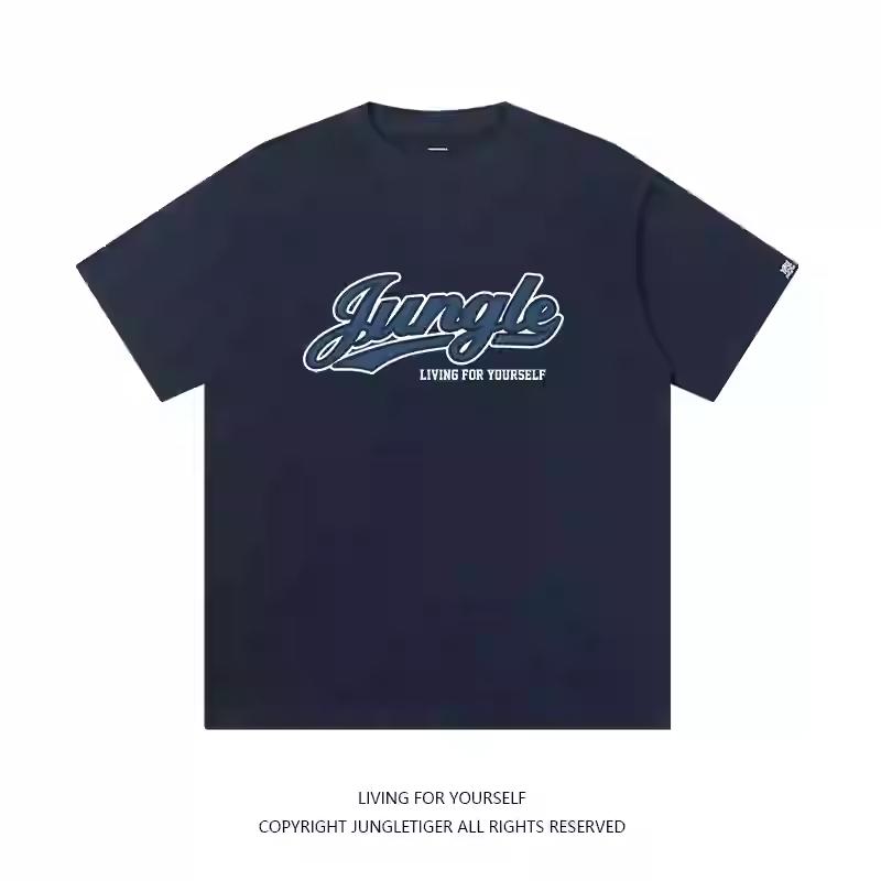 Jungle Tiger Американский трендовый бренд Футболка с принтом букв для мужчин и женщин Свободная и повседневная Универсальная Прочная С коротким рукавом 4XL
Jungle Tiger Американский трендовый бренд Футболка с принтом букв для мужчин и женщин Свободная и повседневная Универсальная Прочная С коротким рукавом 4XL