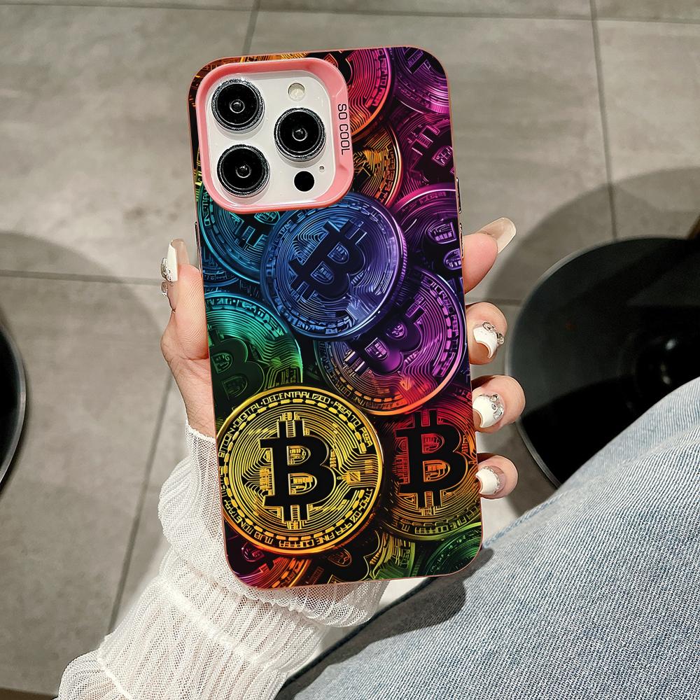 Bitcion Pattern Phone Case for iPhone 17 16 15 14 13 12 11 X XR XS Air Pro Max Plus Pink Colorful Silver Cover iPhone 11 Pro Max
Bitcion Pattern Phone Case for iPhone 17 16 15 14 13 12 11 X XR XS Air Pro Max Plus Pink Colorful Silver Cover iPhone 11 Pro Max