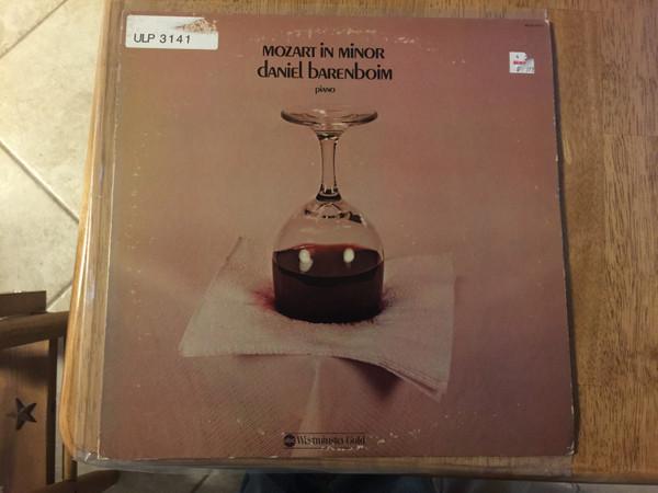 LP Record DANIEL BARENBOIM, WOLFGANG AMADEUS - Mozart In Minor WGS8312 ABC Records 1975 US Classical Used
LP Record DANIEL BARENBOIM, WOLFGANG AMADEUS - Mozart In Minor WGS8312 ABC Records 1975 US Classical Used