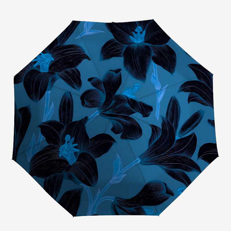 1pc Midnight Lily Pattern Automatic Open/Close Umbrella, Ideal Fan Gift for Birthday, Christmas, Trendy Fashion y250828039
1pc Midnight Lily Pattern Automatic Open/Close Umbrella, Ideal Fan Gift for Birthday, Christmas, Trendy Fashion y250828039