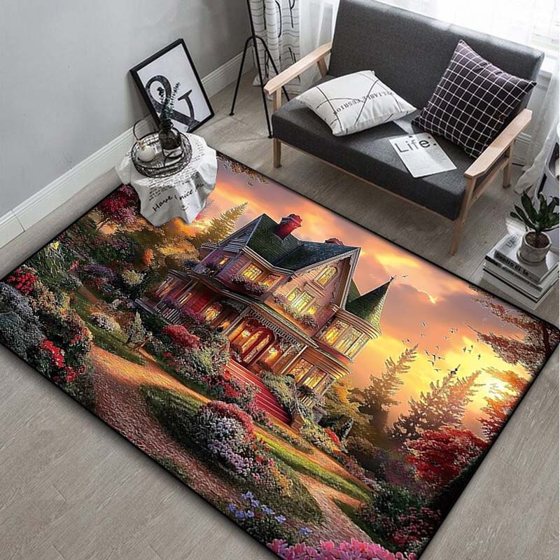 Autumn Stream Bear Cabin Area Rug, Wildlife Decor Mat 40x60cm( 15x23in )
Autumn Stream Bear Cabin Area Rug, Wildlife Decor Mat 40x60cm( 15x23in )