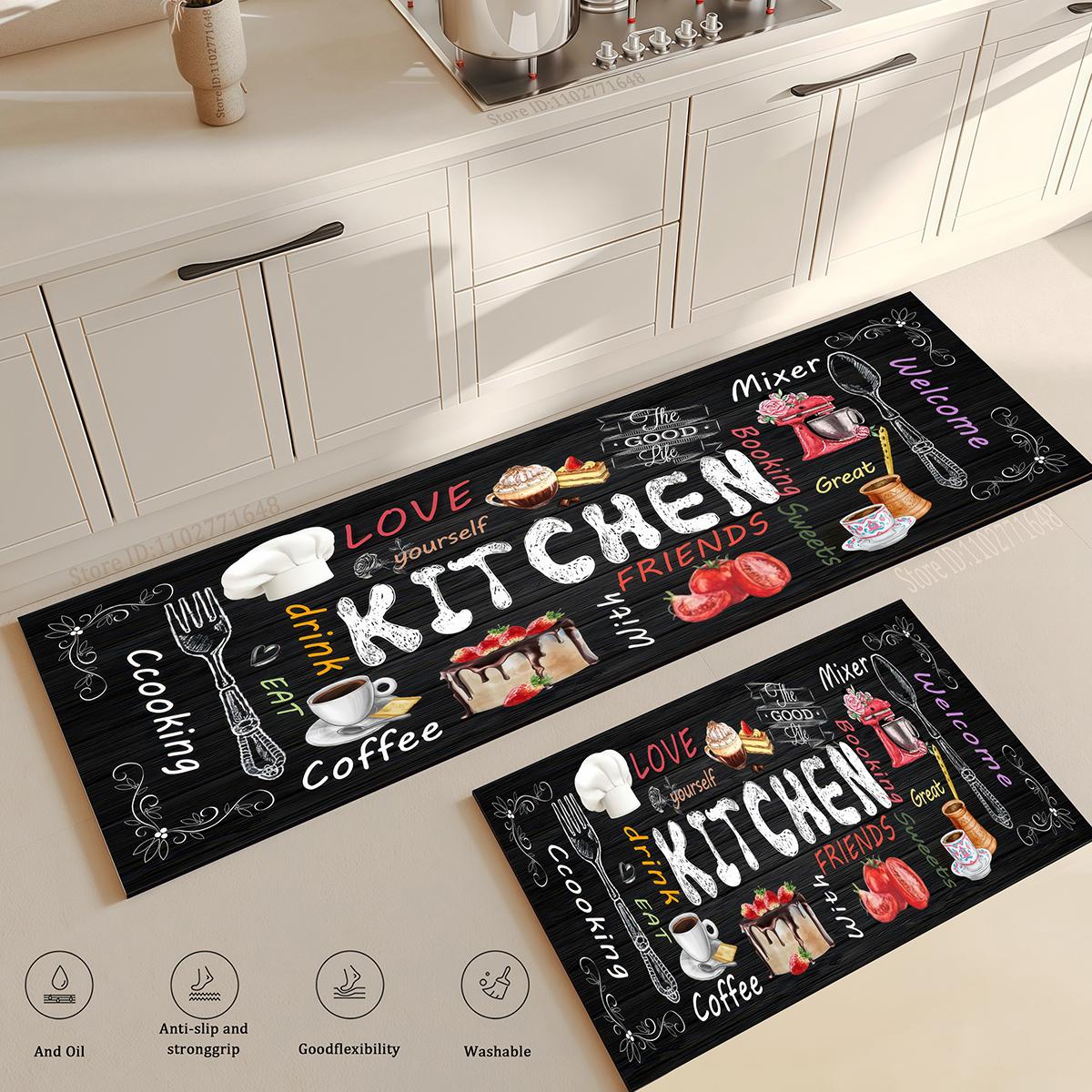 Kitchen Non-Slip Decorative Carpet, Entrance Door Floor Mat, Bathroom Laundry Room, Corridor, Bedroom, Home Large Absorbent Rugs 40cmx60cm 1pc
Kitchen Non-Slip Decorative Carpet, Entrance Door Floor Mat, Bathroom Laundry Room, Corridor, Bedroom, Home Large Absorbent Rugs 40cmx60cm 1pc
