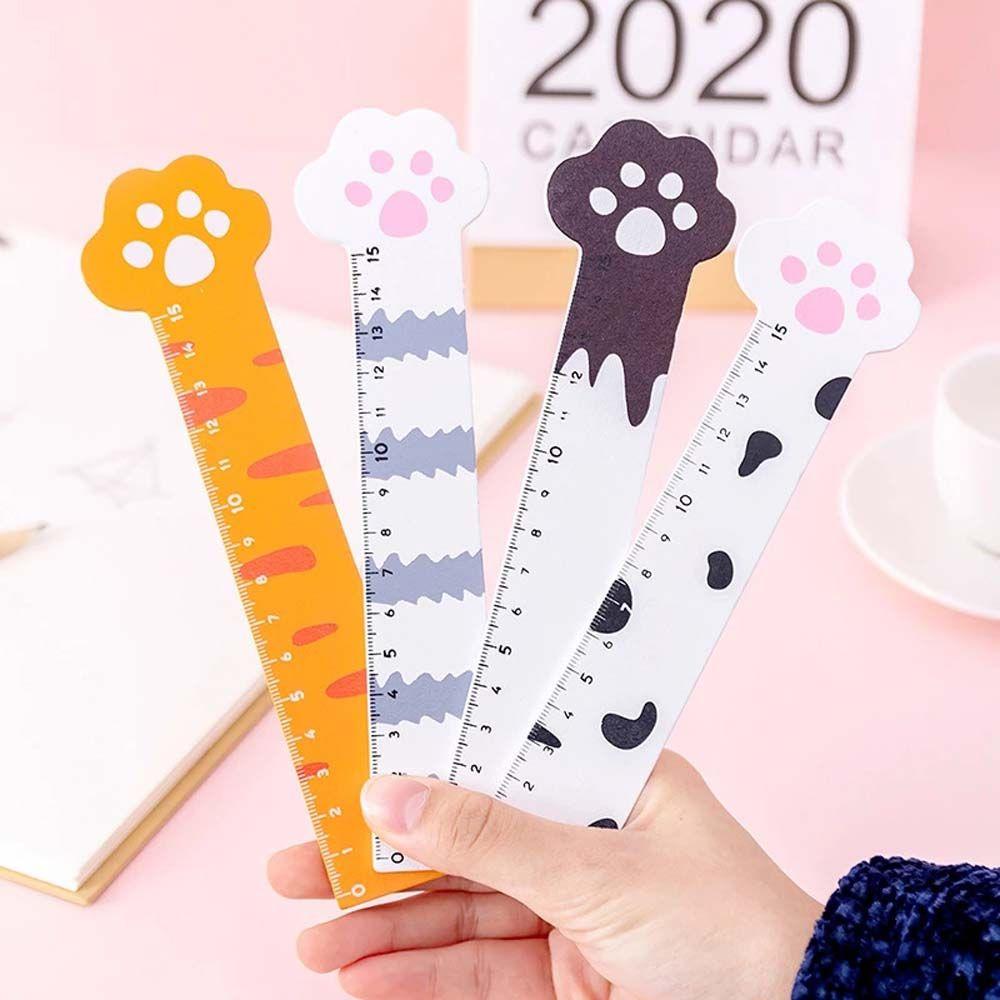 Ruler School Supplies Office Student Gift Measuring Tool Cat Claw Ruler Straight Ruler Cartoon
Ruler School Supplies Office Student Gift Measuring Tool Cat Claw Ruler Straight Ruler Cartoon