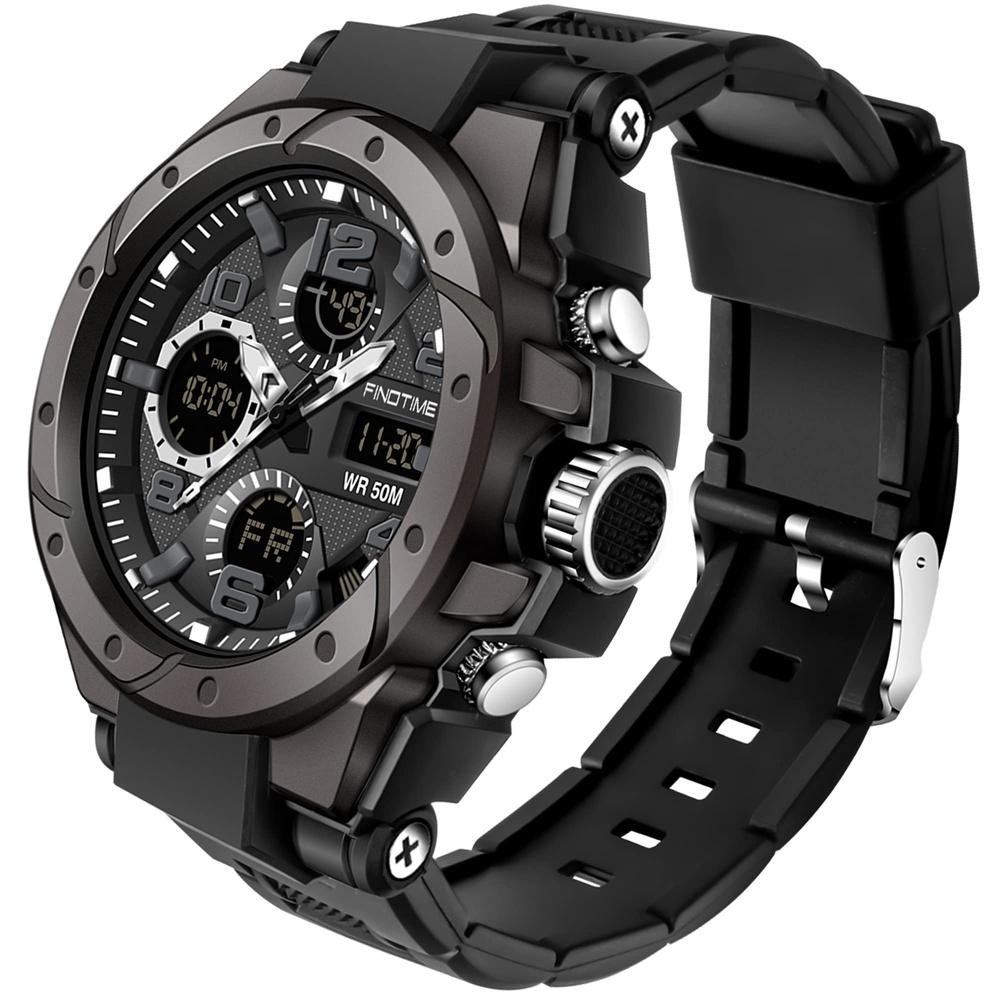 findtime Watch Digital Men s Ana Arm Clock Waterproof Military Stopwatch Sports Dual Time Stylish Alarm LED Japanese Instruction Manual Included
findtime Watch Digital Men s Ana Arm Clock Waterproof Military Stopwatch Sports Dual Time Stylish Alarm LED Japanese Instruction Manual Included