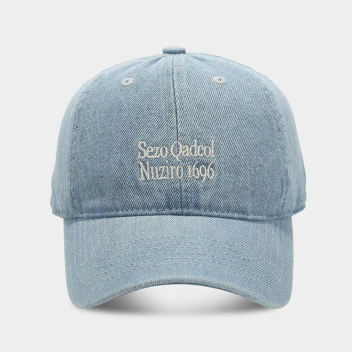 Літня Універсальна Кепка з Вишивкою Літер, Бейсболка з Денім у Вуличному Стилі Кежуал для Жінок M(56-58cm) світло-синій колір
Літня Універсальна Кепка з Вишивкою Літер, Бейсболка з Денім у Вуличному Стилі Кежуал для Жінок M(56-58cm) світло-синій колір