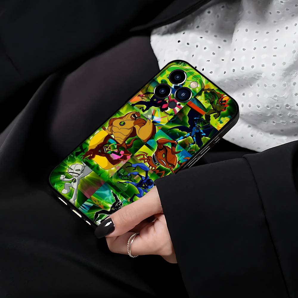 Cartoon B-Ben 10 Phone Case For IPhone 17 15 Pro Max 14 Pro 12 11 13 Mini X XR XS 16 Plus SE Back Cover iPhone17promax
Cartoon B-Ben 10 Phone Case For IPhone 17 15 Pro Max 14 Pro 12 11 13 Mini X XR XS 16 Plus SE Back Cover iPhone17promax