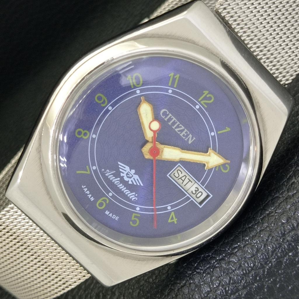 USED AUTOMATIC CITIZEN 8200 JAPAN MENS DAY&DATE BLUE COLOR DIAL WATCH a432809-2 R113-a432809
USED AUTOMATIC CITIZEN 8200 JAPAN MENS DAY&DATE BLUE COLOR DIAL WATCH a432809-2 R113-a432809
