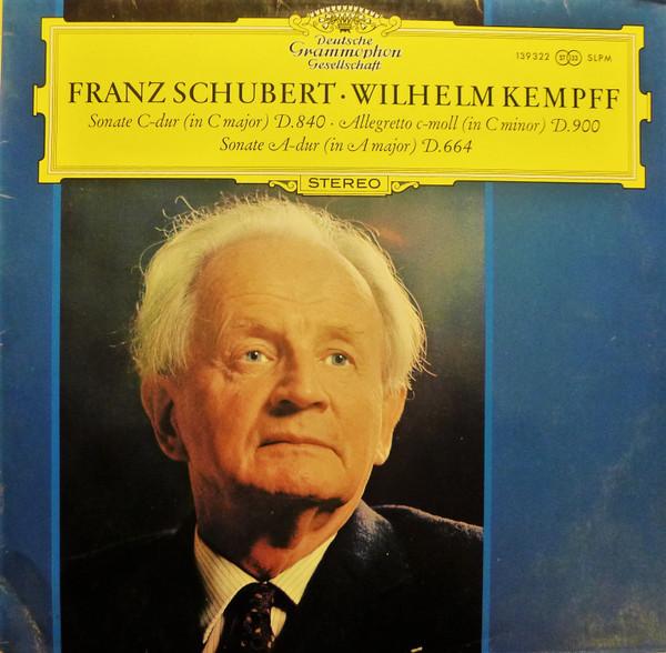 LP Record FRANZ SCHUBERT • WILHELM KEMPFF - Sonate C-dur D.840 / Allegretto C-m 139322SLPM Deutsche Grammo 1967 Germany Classical Used
LP Record FRANZ SCHUBERT • WILHELM KEMPFF - Sonate C-dur D.840 / Allegretto C-m 139322SLPM Deutsche Grammo 1967 Germany Classical Used