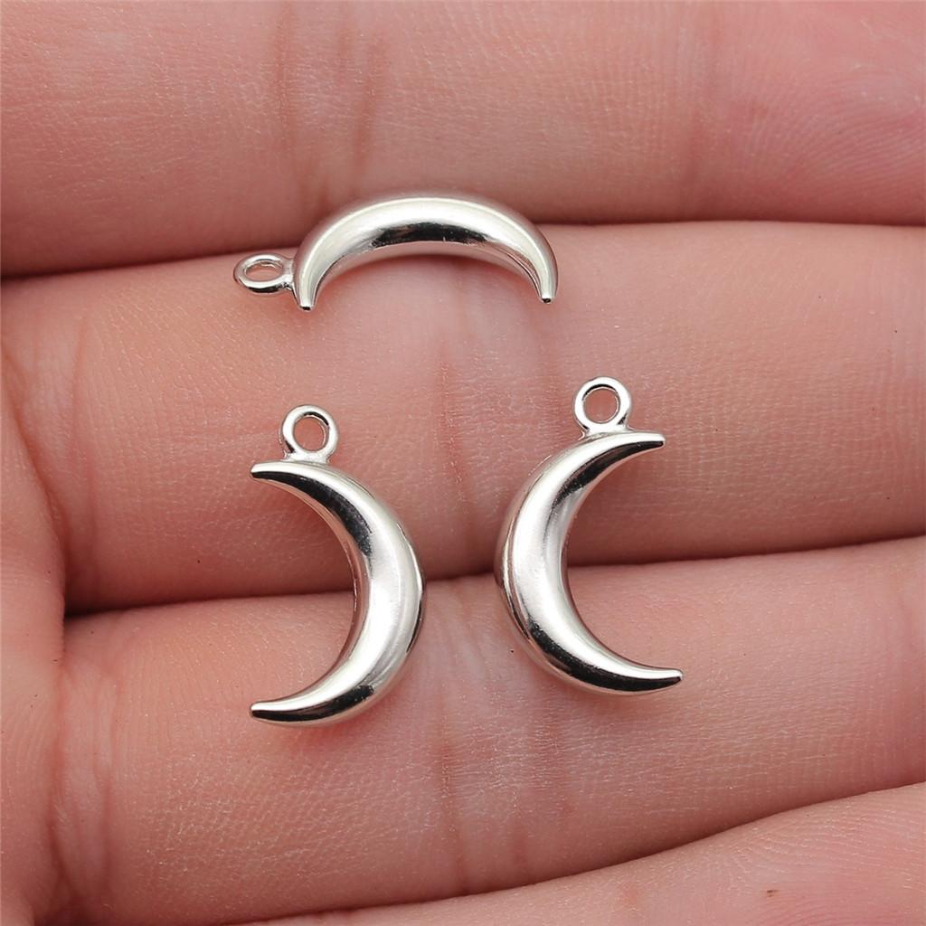 Шарми Маленькі Місячні Підвіски Мінімалістичні Ювелірні Компоненти QC117 A56-10pcs-18x10mm
Шарми Маленькі Місячні Підвіски Мінімалістичні Ювелірні Компоненти QC117 A56-10pcs-18x10mm