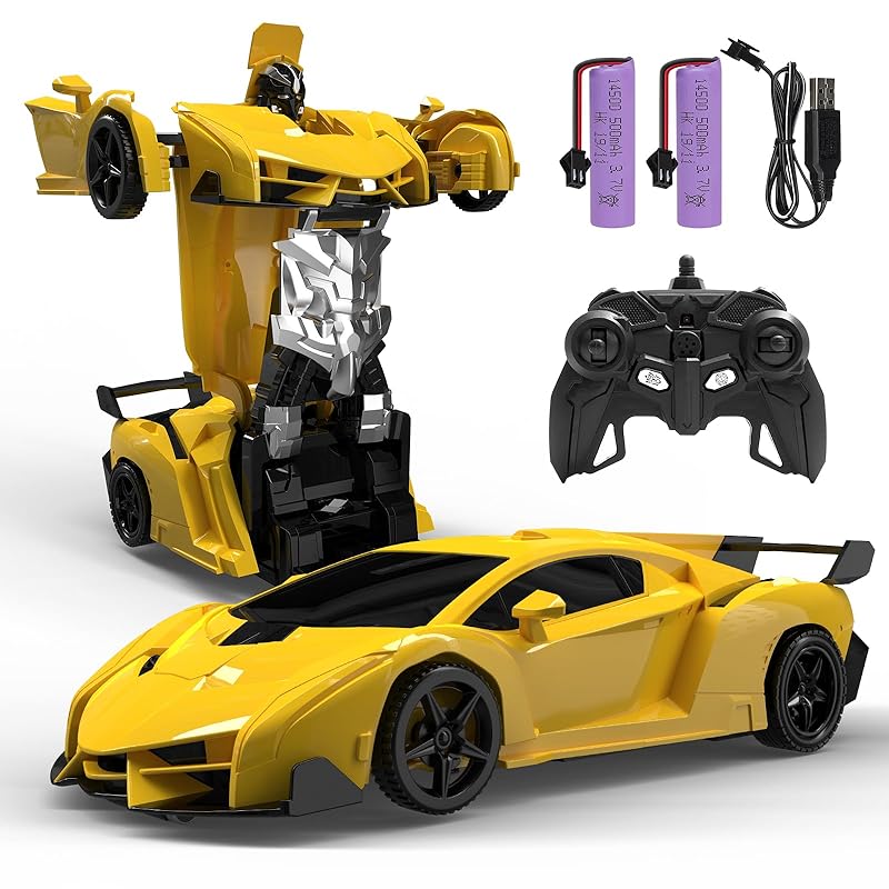 DEERC radio controlled car For children stunt car 2 in 1 convert to robot deformable remote control car demo mode 360° rotation 2.4GHz RC car USB
DEERC radio controlled car For children stunt car 2 in 1 convert to robot deformable remote control car demo mode 360° rotation 2.4GHz RC car USB