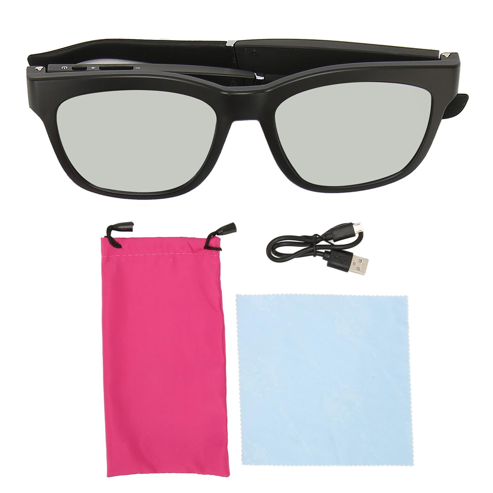 Smart Bluetooth Glasses Bone Conduction Noise Reduction Bluetooth 5.0 Wireless Sunglasses for срібло сірий колір
Smart Bluetooth Glasses Bone Conduction Noise Reduction Bluetooth 5.0 Wireless Sunglasses for срібло сірий колір