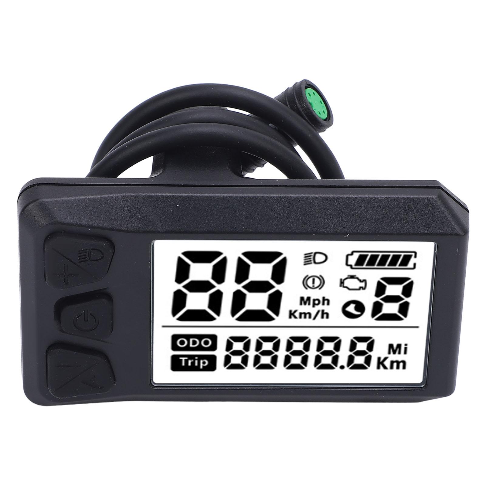 Electric Cycle LCD Display Computer Conversion Kit Control Panel for Mid Drive Motor 530S Universal
Electric Cycle LCD Display Computer Conversion Kit Control Panel for Mid Drive Motor 530S Universal
