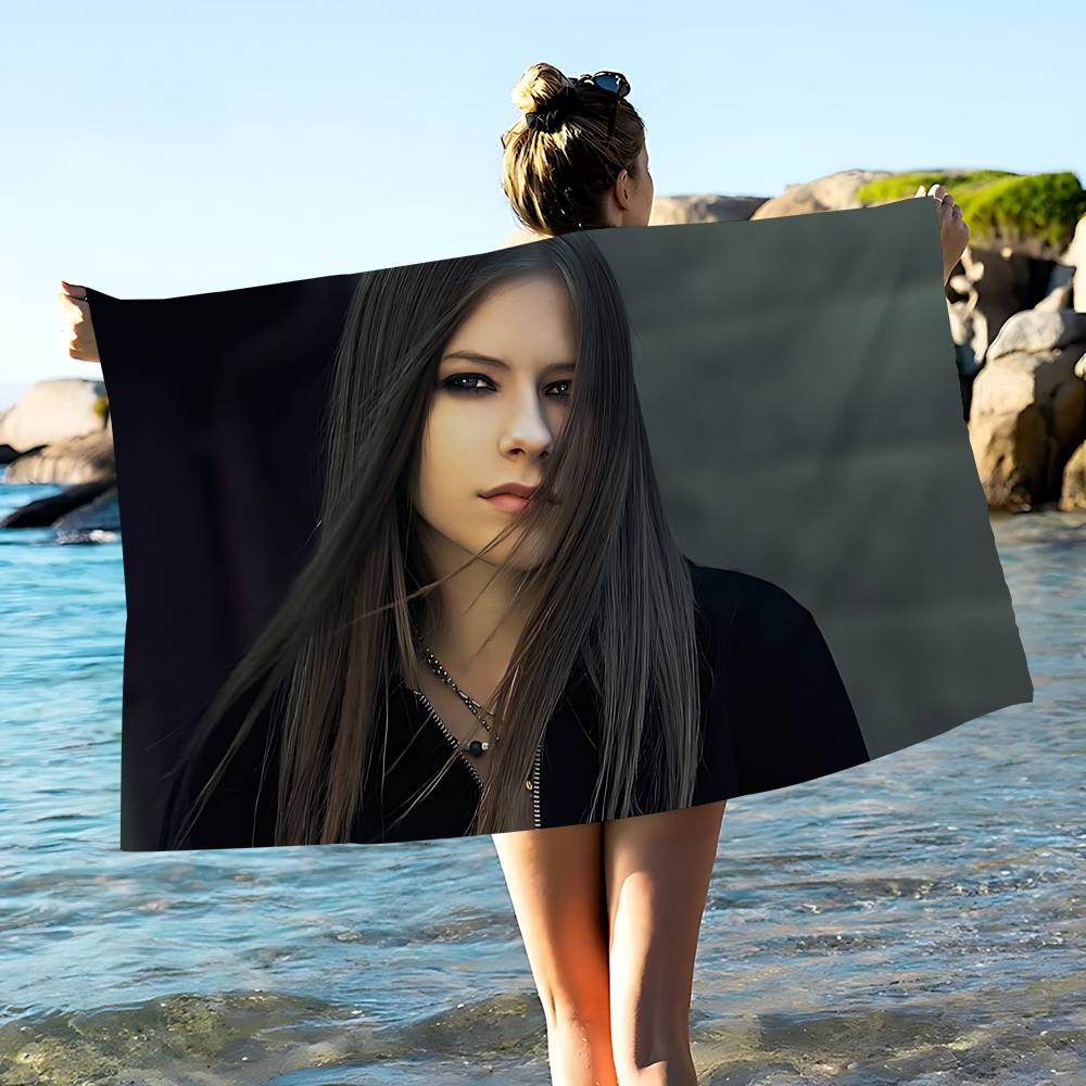 Singer A-Avril R-Ramona Lavigne Microfiber Beach Towel Mountain Climbing Yoga Beach Swimming Running Absorbent Soft Towel W30*H60(CM)
Singer A-Avril R-Ramona Lavigne Microfiber Beach Towel Mountain Climbing Yoga Beach Swimming Running Absorbent Soft Towel W30*H60(CM)