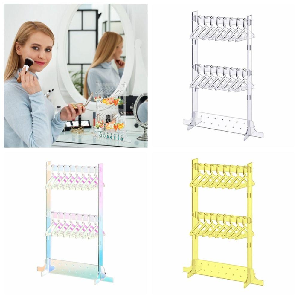 Jewelry Display Coat Hanger Shape Jewelry Rack Transparent Earrings Holders Jewelry Storage
Jewelry Display Coat Hanger Shape Jewelry Rack Transparent Earrings Holders Jewelry Storage