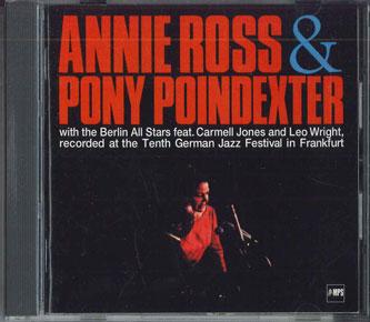 CD ANNIE ROSS&PONY POINDEXTER - All Blues UCCU5508PROMO UNIVERSAL Japan Jazz Used
CD ANNIE ROSS&PONY POINDEXTER - All Blues UCCU5508PROMO UNIVERSAL Japan Jazz Used