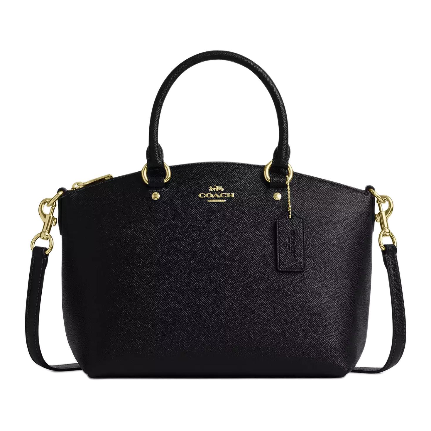 Coach Sadie 30 Crossbody Bag With Gold Metal Accents In Pebbled Leather Women handbags Black CCM70-IMBLK Basic Set (Bag+Dust Bag)
Coach Sadie 30 Crossbody Bag With Gold Metal Accents In Pebbled Leather Women handbags Black CCM70-IMBLK Basic Set (Bag+Dust Bag)