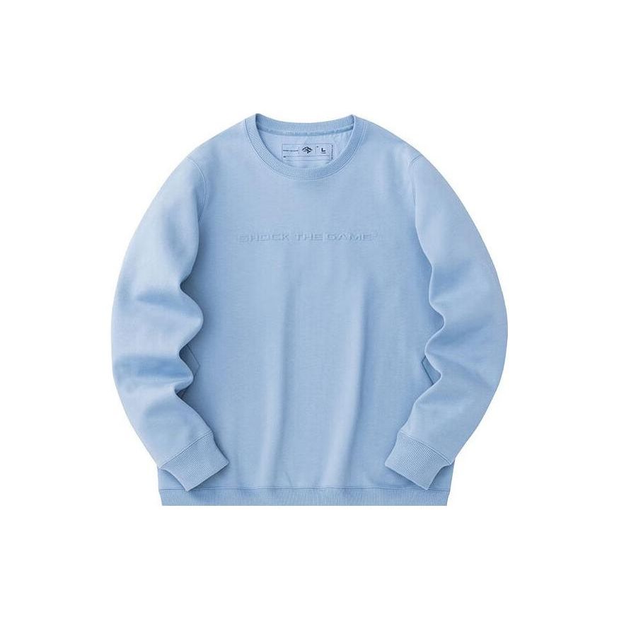 Anta Basketball Series Solid Color Crew Neck Fleece Pullover Sweatshirt Men sweatshirt Gray Blue 152341730-3 M
Anta Basketball Series Solid Color Crew Neck Fleece Pullover Sweatshirt Men sweatshirt Gray Blue 152341730-3 M