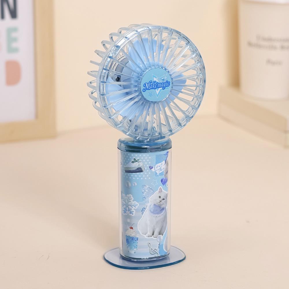 USB Rechargeable Portable Cartoon Handheld Fan - Cute Doll Design for Students Color Box Packaging + USB Charging Cable
USB Rechargeable Portable Cartoon Handheld Fan - Cute Doll Design for Students Color Box Packaging + USB Charging Cable