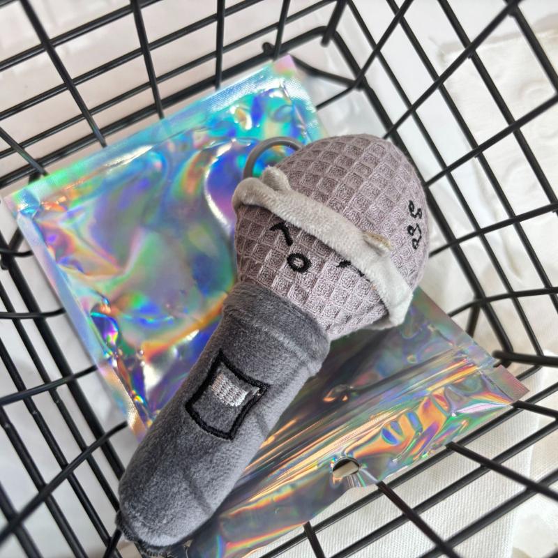 Cartoon Cute Plush Keychain Creative Smiling Expression Microphone Doll Pendant Backpack Bag Hanging Keycord Charm Accessories onesize
Cartoon Cute Plush Keychain Creative Smiling Expression Microphone Doll Pendant Backpack Bag Hanging Keycord Charm Accessories onesize