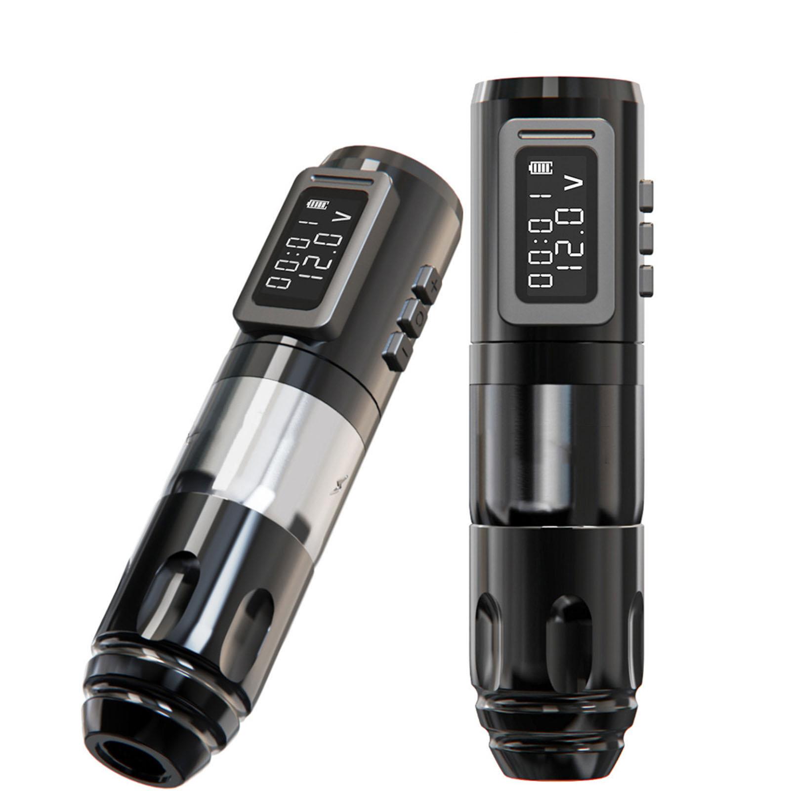 Wireless Tattoo NaMachine Professional LCD Display 2400mAh Battery Coreless Motor Tattoo Pen
Wireless Tattoo NaMachine Professional LCD Display 2400mAh Battery Coreless Motor Tattoo Pen