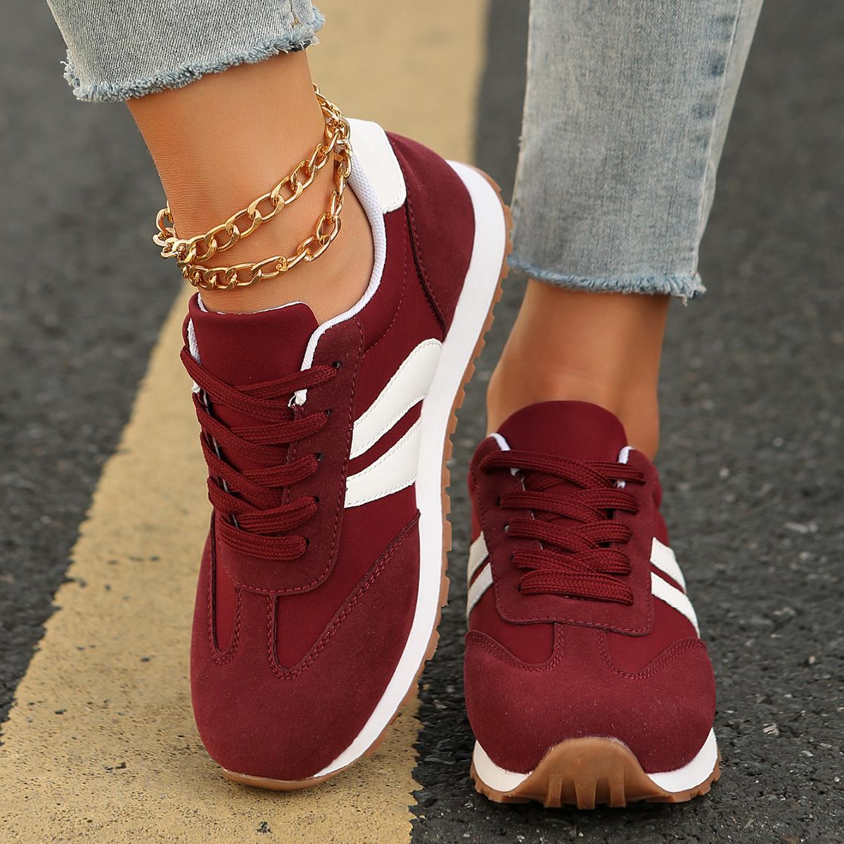 Мода Rimocy женские легкие кроссовки на платформе модные шнурки на открытом воздухе спортивная обувь для женщин удобные нескользящие повседневные кроссовки 43 вино красного
Мода Rimocy женские легкие кроссовки на платформе модные шнурки на открытом воздухе спортивная обувь для женщин удобные нескользящие повседневные кроссовки 43 вино красного