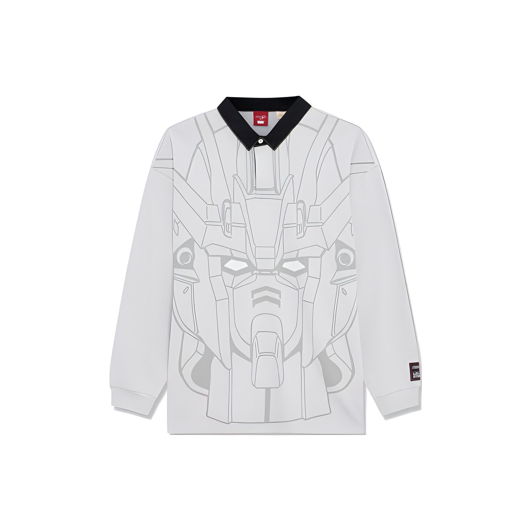 Levis Gundam Collaboration SS24 Аниме Мобильный Костюм с принтом и цветными блоками Вязаная рубашка-поло с длинными рукавами Мужские топы Серый A7414-0000 S
Levis Gundam Collaboration SS24 Аниме Мобильный Костюм с принтом и цветными блоками Вязаная рубашка-поло с длинными рукавами Мужские топы Серый A7414-0000 S