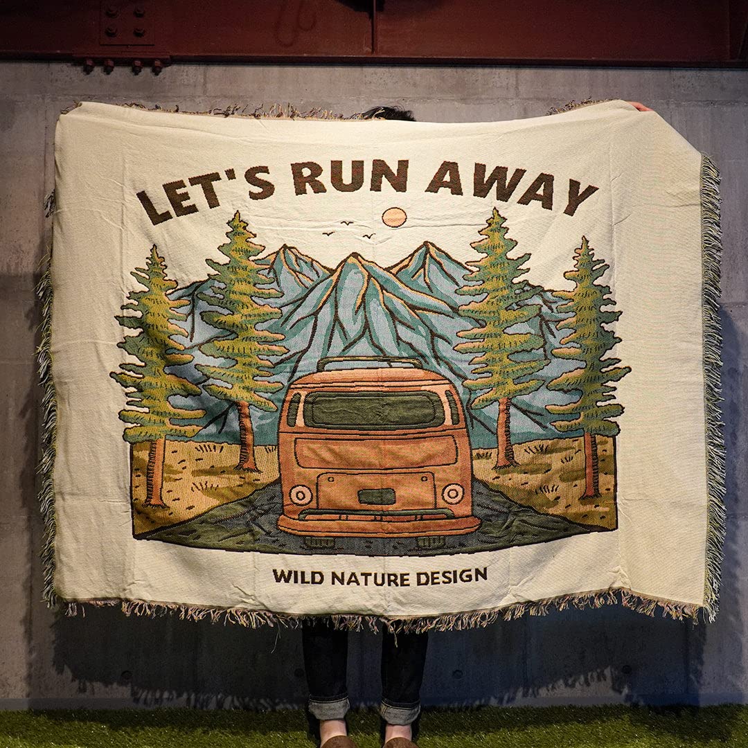 SWAG GEAR Picnic Sheet Camping Rug with Glamping Decorations Polyester All Season Use 160x125cm Pattern (CAMP Car)
SWAG GEAR Picnic Sheet Camping Rug with Glamping Decorations Polyester All Season Use 160x125cm Pattern (CAMP Car)