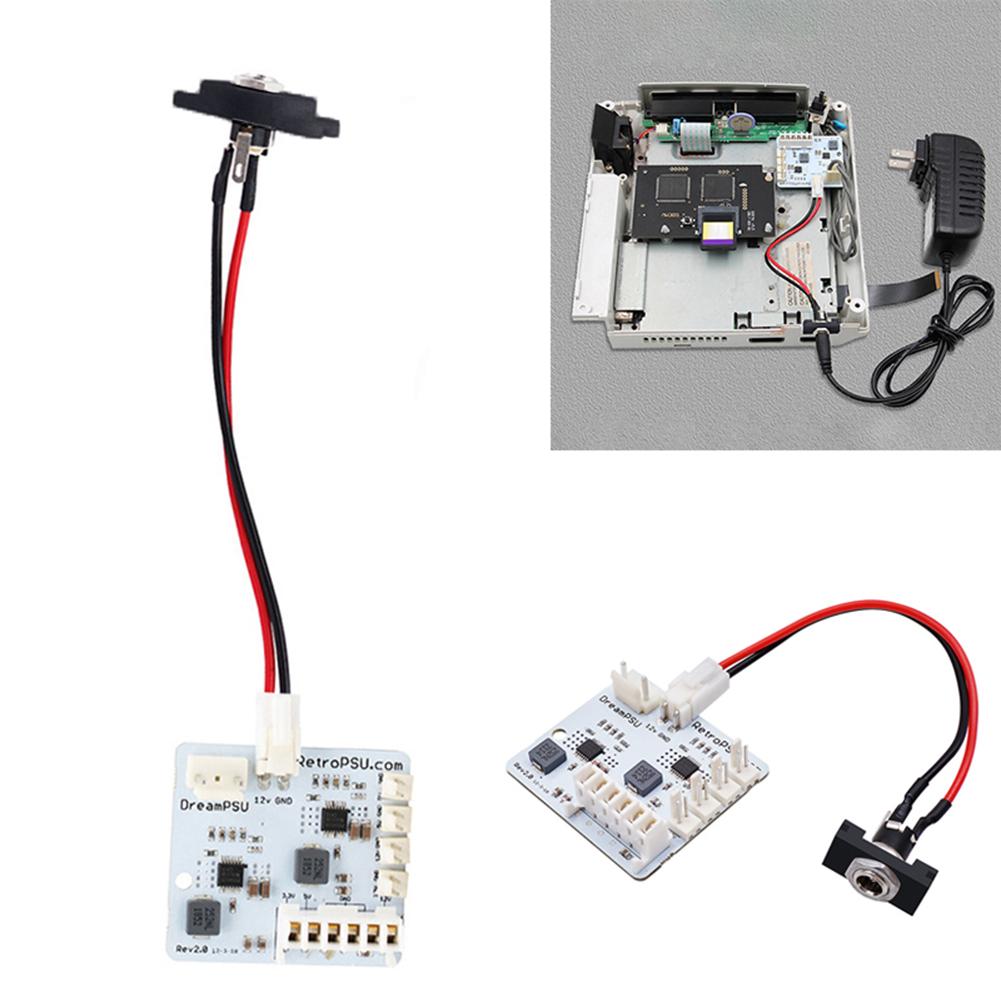 DreamPSU Rev2.0 Direct Current Power-Supply 12V Power Supply Adapter Power Supply Board Plug Adapter Kit for SEGA Dreamcast
DreamPSU Rev2.0 Direct Current Power-Supply 12V Power Supply Adapter Power Supply Board Plug Adapter Kit for SEGA Dreamcast